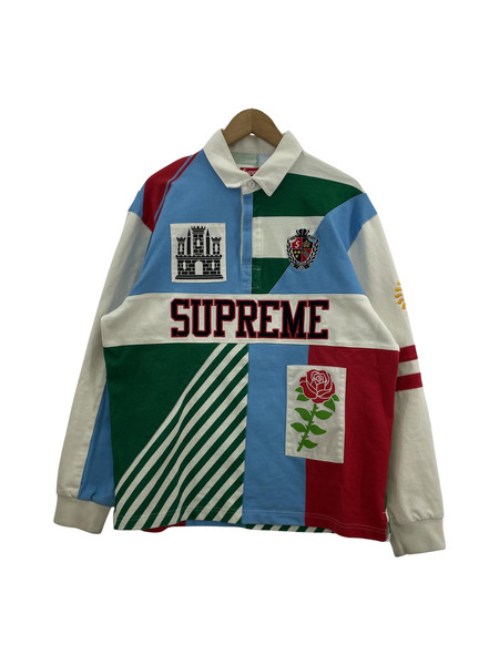 Supreme 23AW Rose Rugby ローズラグビーシャツ M[値下]