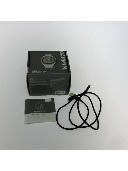 GARMIN APPROACH S40 WHT スマートウォッチ