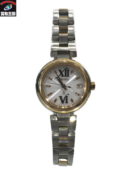 SEIKO メンズ時計 SEIKO ルキア 1B22-0AC0 ソーラー電波　動作〇