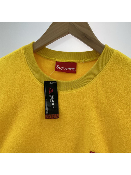 Supreme 18FW Polartec Small Box Crewneck M