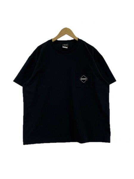 F.C.R.B. 半袖Tシャツ・カットソー S/SポケットTee ブラック