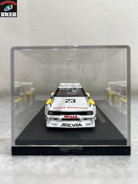 スケールカー エブロ 1/43 日産 シルビア ターボ スーパー シルエット 1982