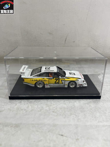 スケールカー エブロ 1/43 日産 シルビア ターボ スーパー シルエット 1982