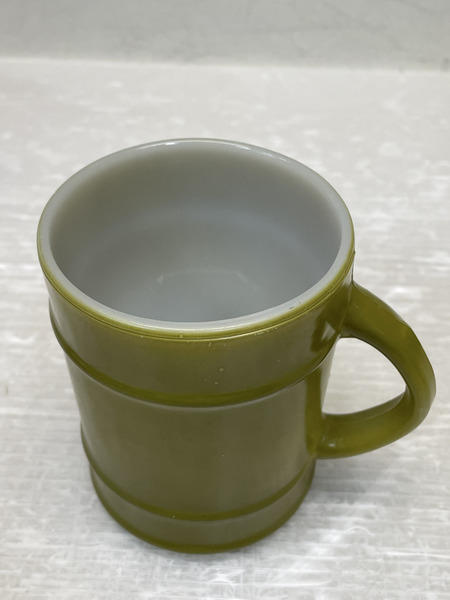 Fire-King バレル レンジャー マグカップ GRN