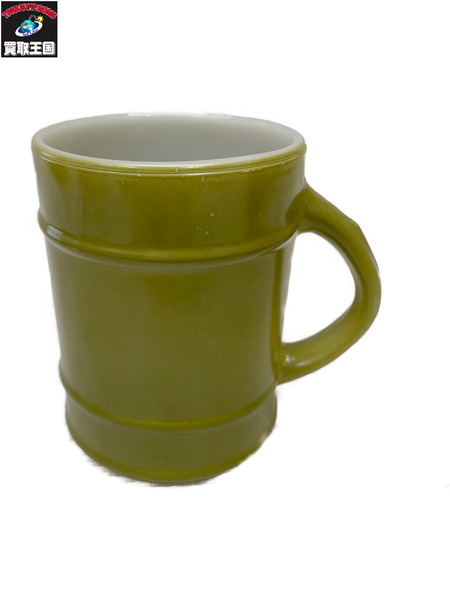 Fire-King バレル レンジャー マグカップ GRN