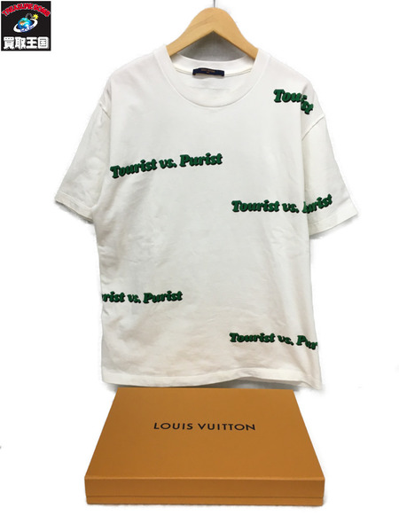 LV TOURIST VS PURIST プリントTシャツ 白｜商品番号：2100200001970 ...