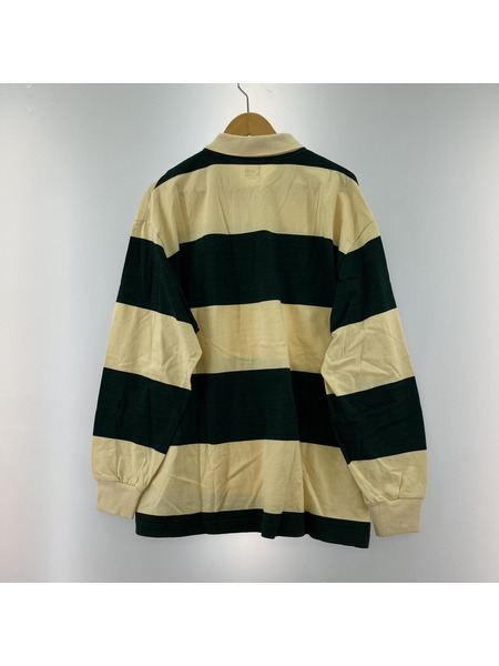 blurhmsROOTSTOCK 24SS Wide Border Rugby Shirt ラガーシャツ 3