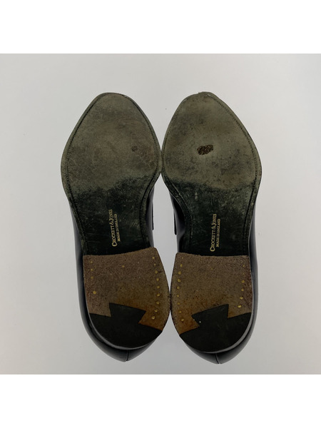CROCKETT＆JONES BRAMWELL コインローファー 7E ブラック[値下]
