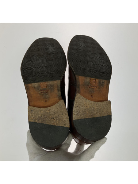 GIVENCHY ウィングチップ レースアップシューズ 茶 サイズ42[値下]