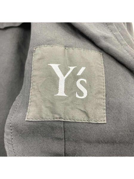 Y's 96AW レーヨンウール3Bジャケット - 黒 YG-J52-101