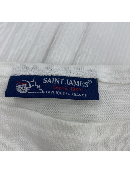 SAINT JAMES LSトップス 40 ホワイト