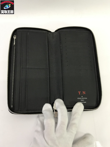 LV 長財布 ジッピーウォレットヴェルティカル　エピ黒