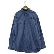 Carhartt 長袖シャツ ワークシャツ/ブルー/FRS003 465