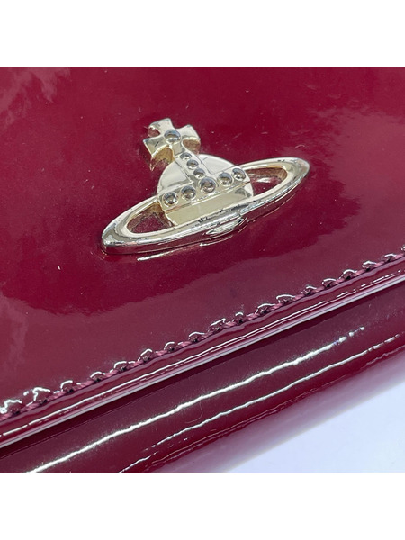 Vivienne Westwood コンパクトウォレット エナメル オーブロゴ