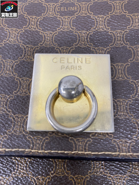 ショルダーバッグ CELINE マカダム柄 ショルダーバッグ