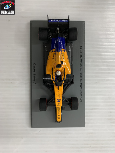 SPARK 1/43 McLaren MCL34 3rd Brazillian GP 2019