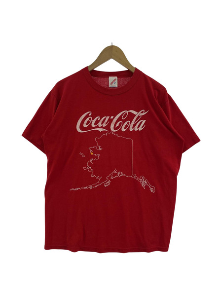 Coca・Cola/90S/プリントTee/L/RED