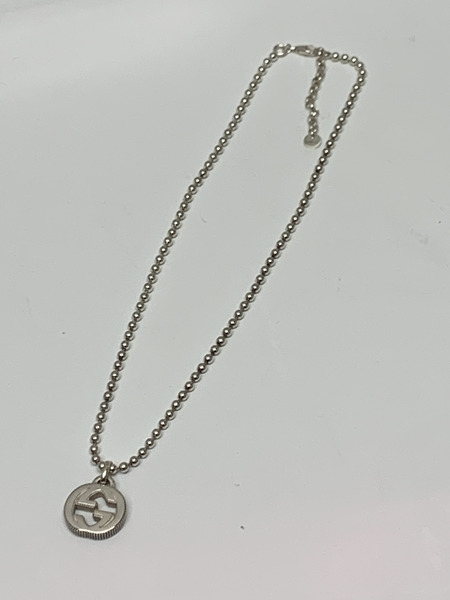 GUCCI インターロッキングG ネックレス 開封品 グッチ GG ペンダント シルバーアクセサリー シルバーネックレス SV925