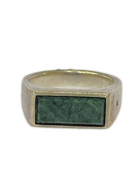 TOM WOOD リング・指輪 Peaky Ring Green Marble G56(16号)