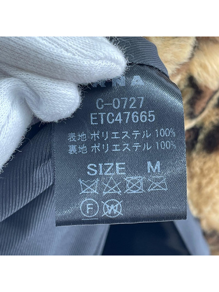 RNA ジャケット レオパード ファーコート