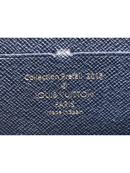 長財布 ダミエ ラウンドジップ