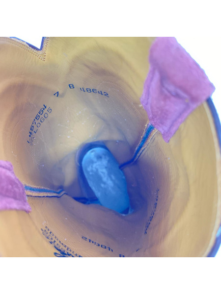 LUCCHESE ブーツ スエードウェスタンブーツ PNK (7)