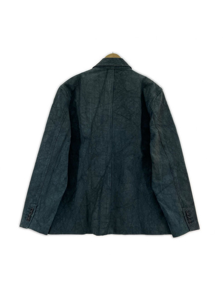 STUSSY ジャケット キャンバスダブルブレストジャケット L NVY
