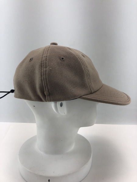 PWA “CORD 6PANEL CAP”. ベージュ キャップ 帽子