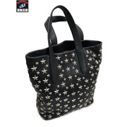 ハンドバッグ スタースタッズハンドバッグ ブラック