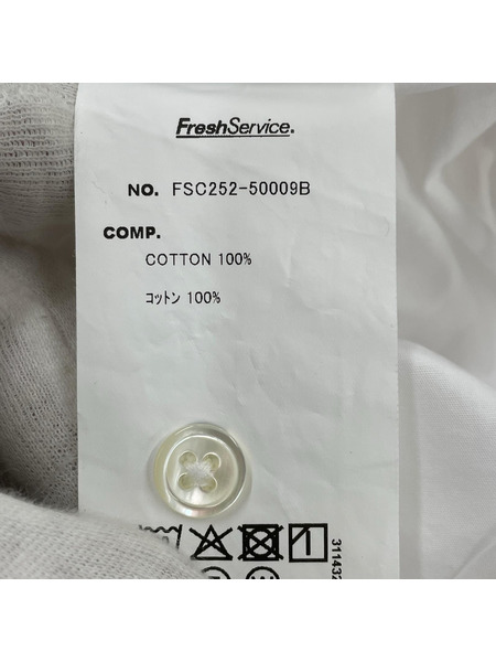 FreshService 半袖シャツ CORPORATE UNIFORM S/S SHIRT WHITE