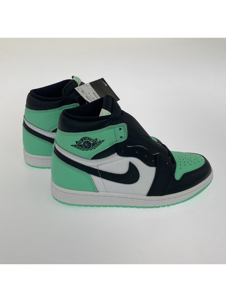 NIKE AIR JORDAN 1 RETRO HIGH OG　Green Glow 9ハーフ