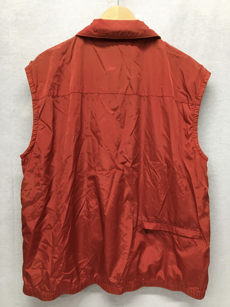 PRADA SPORT ナイロンベスト (46) 赤