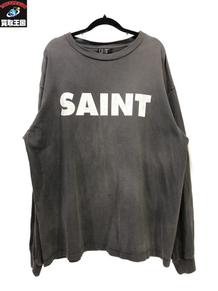 SAINT MICHAEL 長袖Tシャツ・カットソー 23SS LS BLACK （XL）