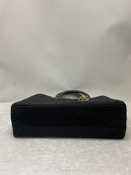 Dior レディディオール カナージュ ハンドバッグ ブラック[値下]