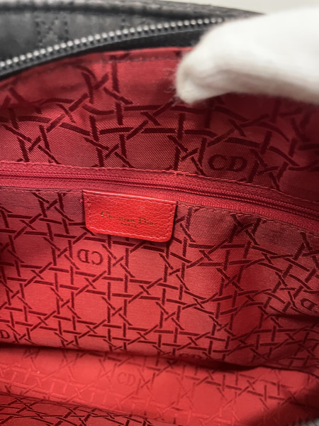 Dior レディディオール カナージュ ハンドバッグ ブラック[値下]