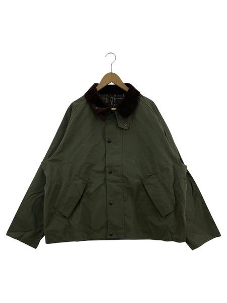 Barbour 241MCA0931 TRANSPORT ピーチスキンコットンショートレングスブルゾン 42