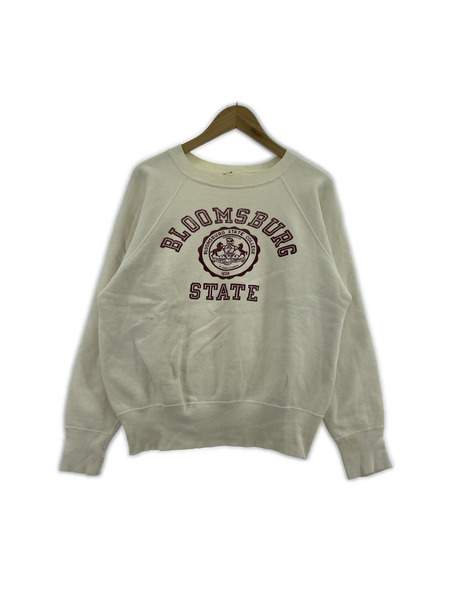 Champion スウェット・トレーナー 60s ランタグ フロッキープリントスウェット