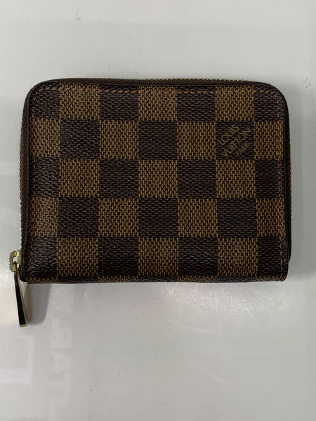 LV ダミエ・エベヌ ジッピー・コイン パース N63070 ルイ ヴィトン LOUIS VUITTON  小銭入れ カード入れ コインケース