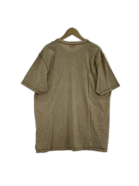 DIESEL 半袖Tシャツ・カットソー jacron patch print/ベージュ