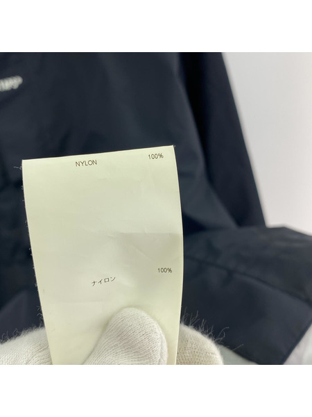 WTAPS ジャケット クロスボーンプリント ナイロンコート 黒 221BRDT-JKM02[値下]