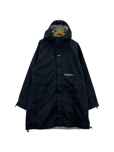 WTAPS ジャケット クロスボーンプリント ナイロンコート 黒 221BRDT-JKM02[値下]