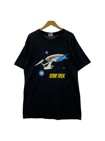 OLD・VINTAGE 半袖Tシャツ・カットソー 90s STAR TREK Print Tee BLK L