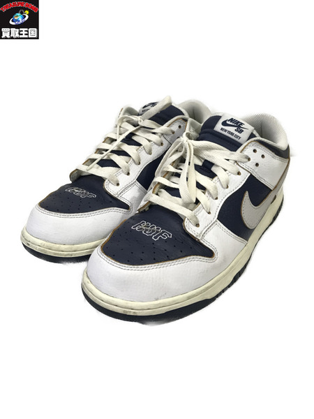 NIKE×HUF SB Dunk Low New York/FD8775-100/28.5cm/ナイキ×ハフ/スニーカー/箱付き