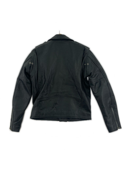 . レザージャケット HORN WORKS 牛革 ライダースジャケット M