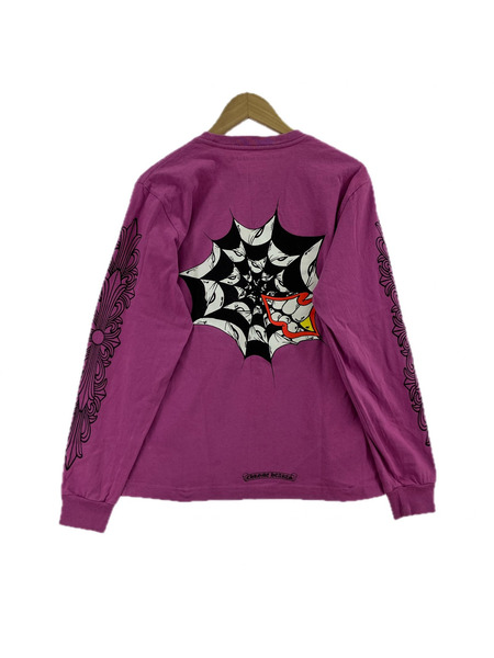 CHROME HEARTS ×MATTY BOY 21SS PPO PHYSM L/S Tee (S) 紫