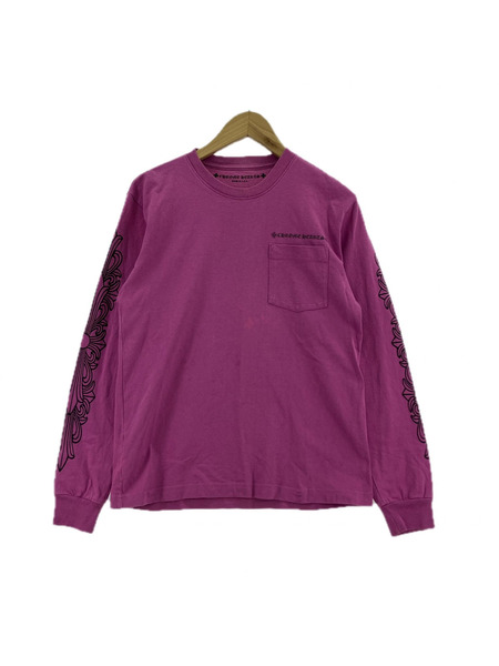 CHROME HEARTS ×MATTY BOY 21SS PPO PHYSM L/S Tee (S) 紫