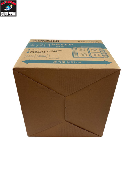 コイズミ オーブントースター KOS-1236/K