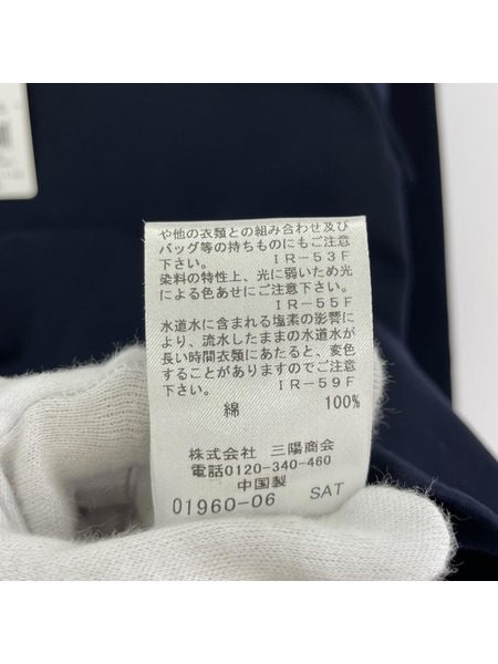 BLUE LABEL CRESTBRIDGE 長袖Tシャツ・カットソー ボートネック 肩ボタン(38)[値下]