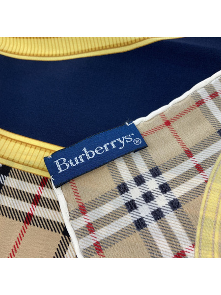 BURBERRY ノバチェック シルクスカーフ