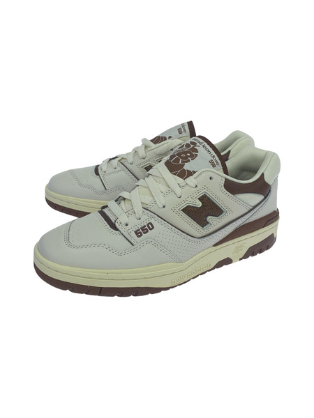 Aime Leon Dore×New Balance 550 White/Brown(26.5)[値下]